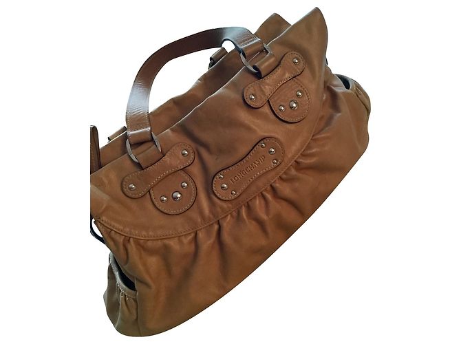 Longchamp Ledertasche beige - Ansicht 2