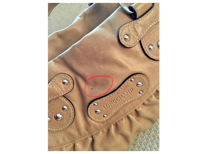 Longchamp Ledertasche beige - Ansicht 3