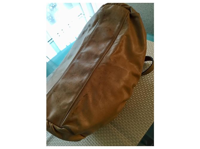 Longchamp Ledertasche beige - Ansicht 4