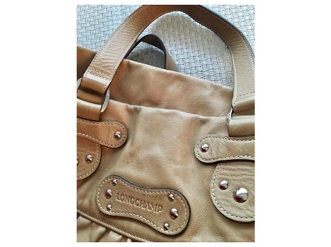 Longchamp Ledertasche beige - Ansicht 6