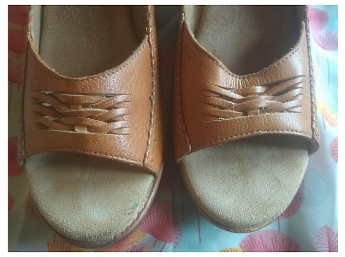 Michael Kors Zeppe in Pelle Marrone - vista 11