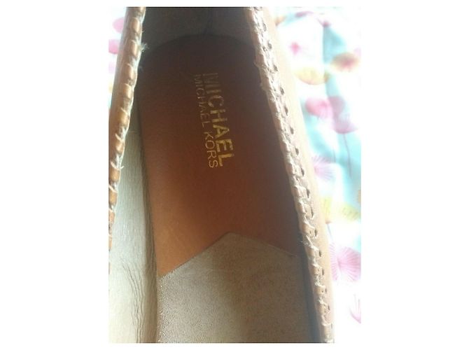 Michael Kors Zeppe in Pelle Marrone - vista 12