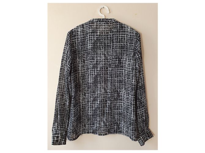 Autre Marque Second Female Camicia Tula Nero Bianco - vista 3