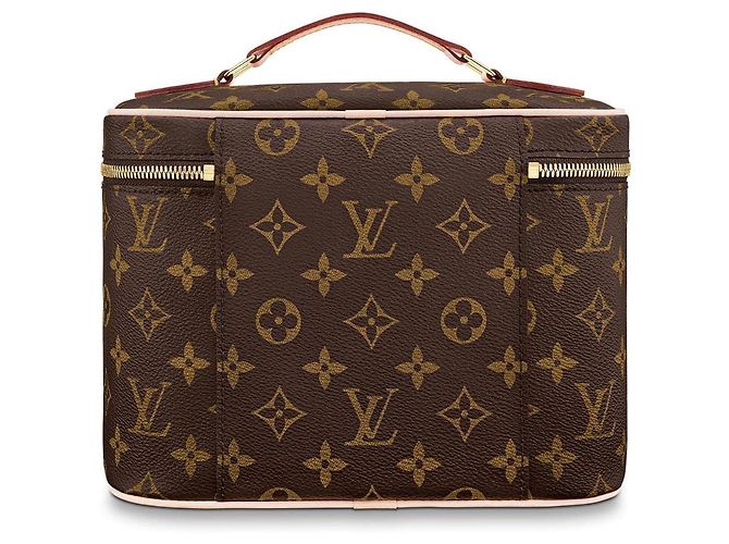 Louis Vuitton Nice BB Castaño - vista 3
