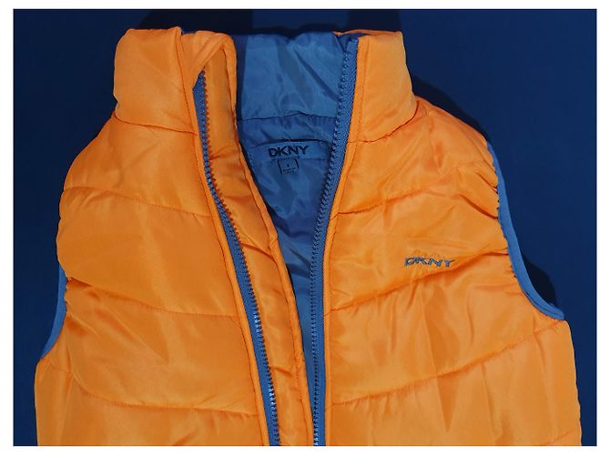 Veste Dkny Orange en Polyester 5 ans - vue 3