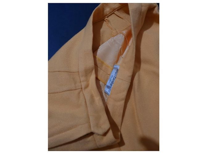 Autre Marque Falda de cachemira amarilla Amarillo - vista 4