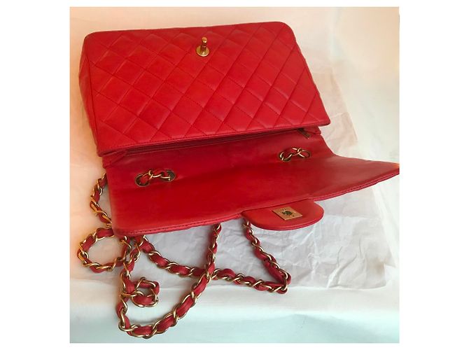 Timeless Bolsa Jumbo con solapa limitada con caja Chanel HW mate, Bolsa de polvo - vista 16