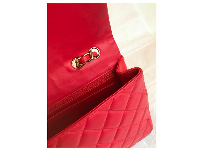 Timeless Bolsa Jumbo con solapa limitada con caja Chanel HW mate, Bolsa de polvo - vista 19