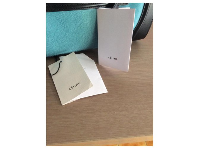 Luggage Céline Bagaglio modello grande Celine Blu chiaro - vista 2