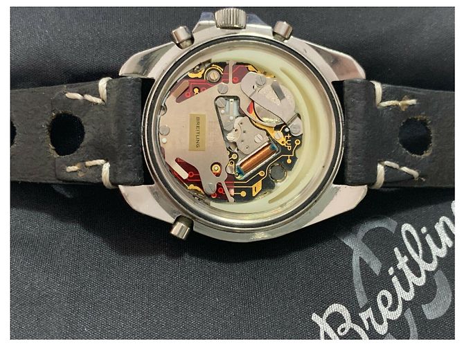 Relógio Breitling Navitimer 3100 Aço Branco - vista 3
