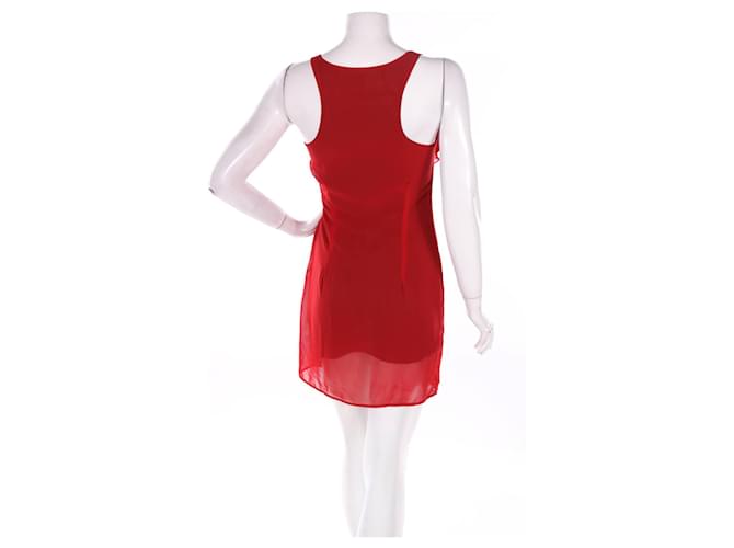 Abito rosso Needle & Thread - vista 2