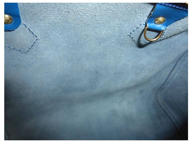 Louis Vuitton Speedy 30 Blaues Epi-Leder - Ansicht 18