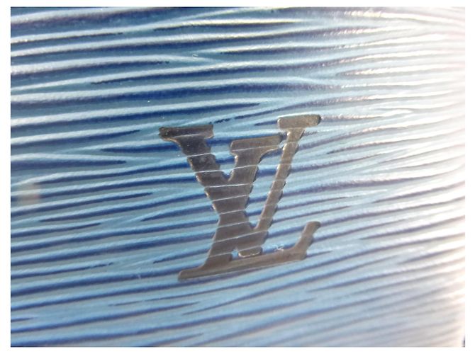 Louis Vuitton Speedy 30 Blaues Epi-Leder - Ansicht 7