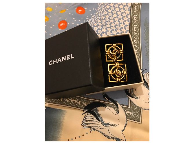 Coco Crush Vintage Chanel Ohrringe Golden - Ansicht 2