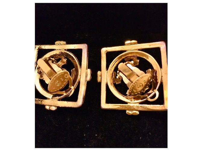 Coco Crush Vintage Chanel Ohrringe Golden - Ansicht 3