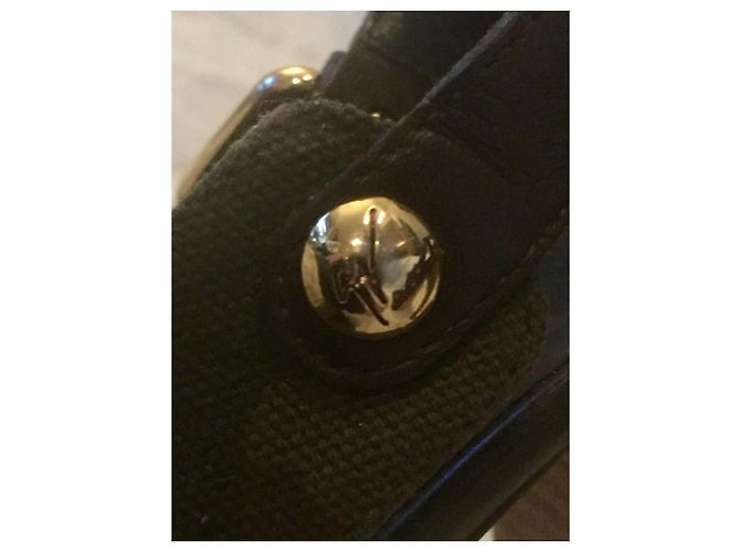 Giuseppe Zanotti Sandali con plateau mimetico Marrone Multicolore Cachi - vista 10