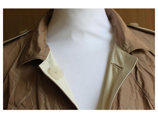 Jil Sander Lederjacke Beige - Ansicht 11