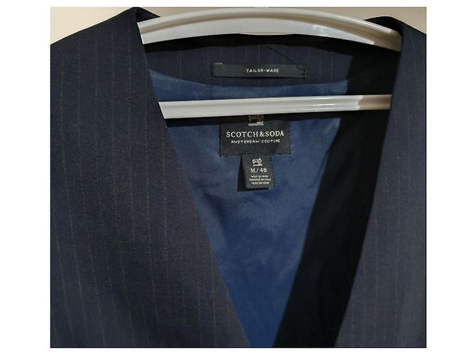 Scotch and Soda Blazer Jacket Black Wool Polyester - view 3