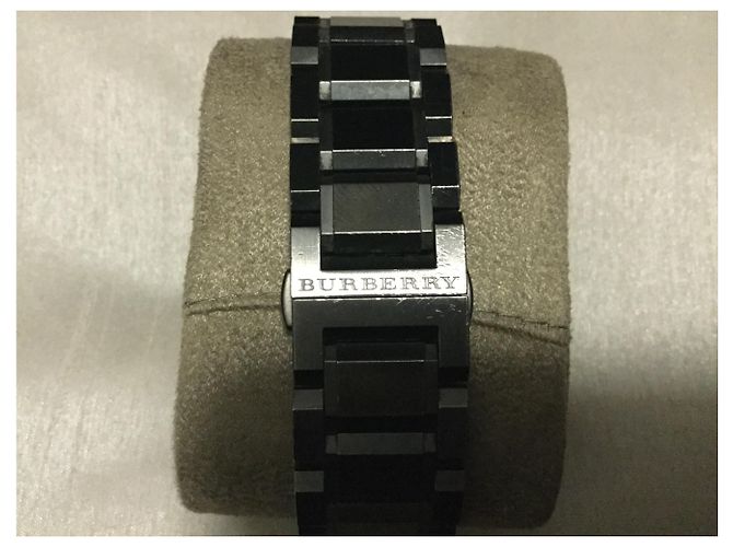 Burberry Chronograph Herrenuhr Edelstahl Grau Anthrazitgrau - Ansicht 2