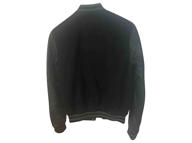 Schott Schwarze Lederjacke - Ansicht 2