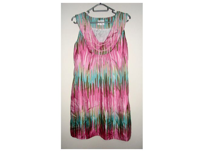 Milly Seidenkleid Mehrfarben - Ansicht 5
