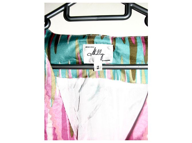 Milly Seidenkleid Mehrfarben - Ansicht 6