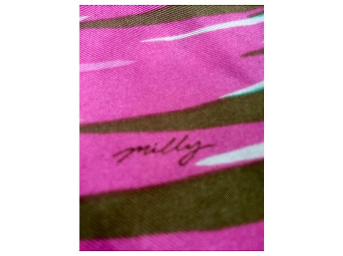 Milly Seidenkleid Mehrfarben - Ansicht 7