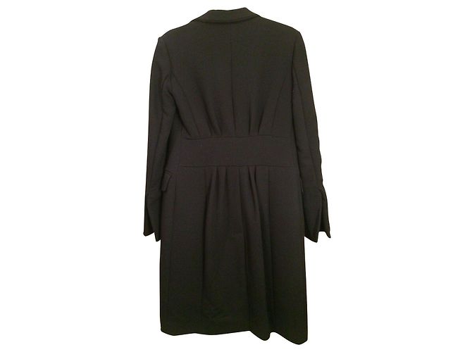 Gianfranco Ferre Vintage Cappotto nero in lana Gianfranco Ferre - vista 2