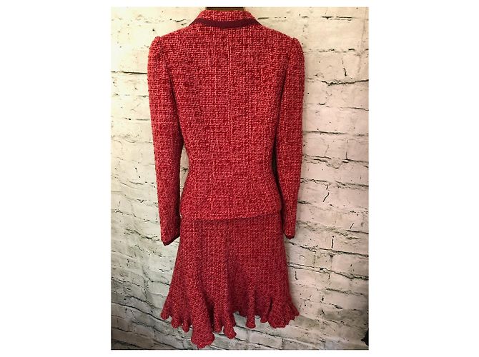 Renato Nucci Falda elegante Rosa Burdeos - vista 5