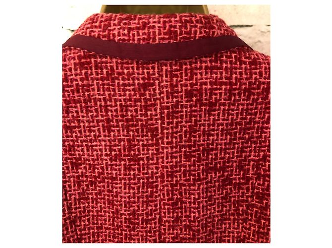 Renato Nucci Falda elegante Rosa Burdeos - vista 6