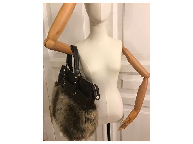 Chanel Borsa tote grande marrone Marrone scuro - vista 3