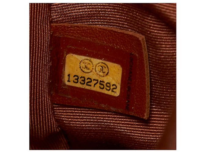 Chanel Brown Lackleder Grand Einkaufstasche Braun Hellbraun - Ansicht 7