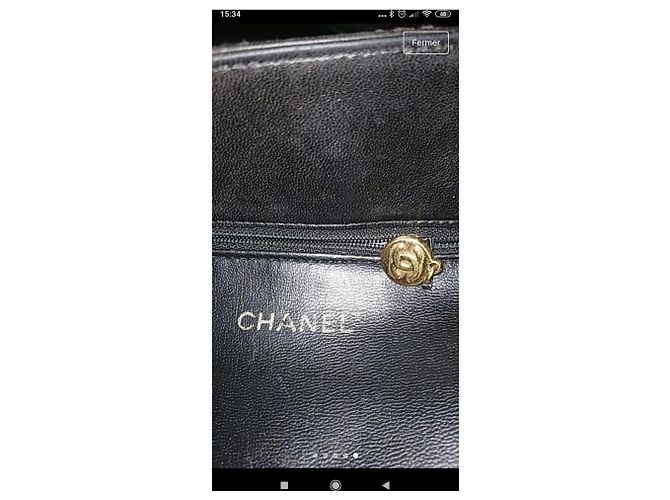 Borsa Chanel in pelle nera Nero - vista 3