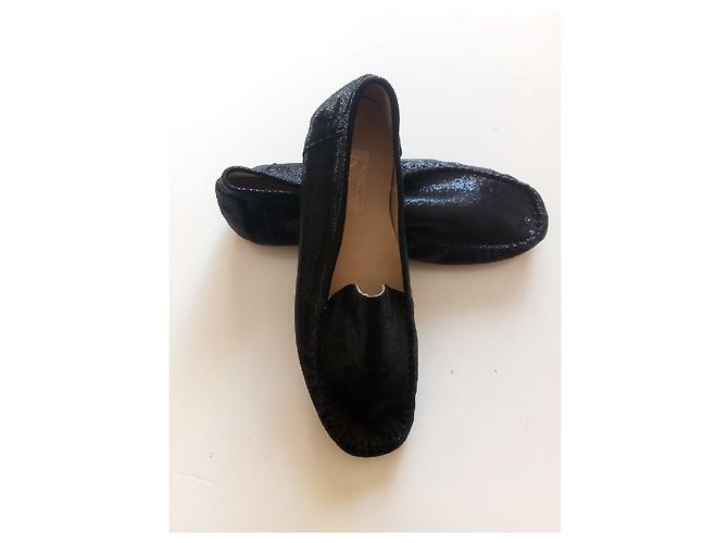 Autre Marque mocassini da donna in Stella nera Nero - vista 2