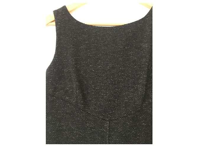 Diane Von Furstenberg Dorothea Tweedkleid Grau - Ansicht 8