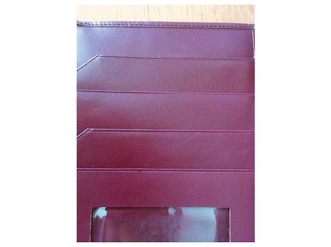 Cartera compacta Must de Cartier Burdeos - vista 5