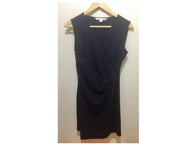Diane Von Furstenberg Layne Kleid dunkelblau - Ansicht 10