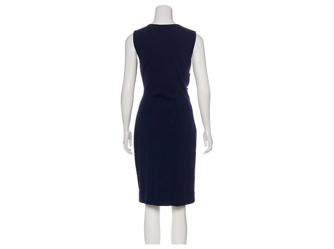 Diane Von Furstenberg Layne Kleid dunkelblau - Ansicht 3