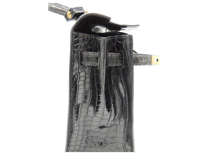 Hermès hermes kelly 32 POROSUS NERO - vista 12