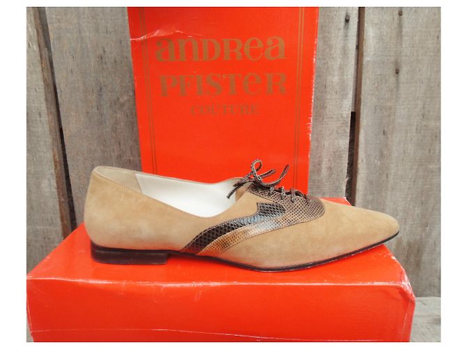 Scarpe Andrea Pfister p 37,5    VINTAGE ▾ Beige - vista 9