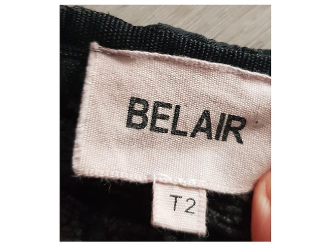 Bel Air Roxane Kleid Schwarz - Ansicht 3