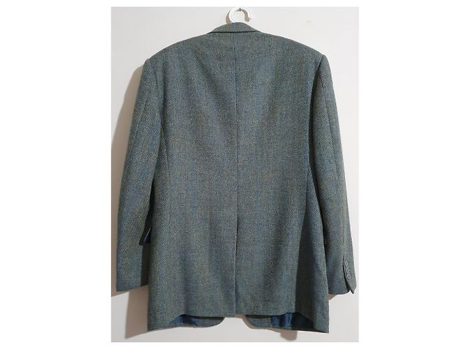 Autre Marque Blazer de lana Pal Zileri azul y amarillo Multicolor - vista 2