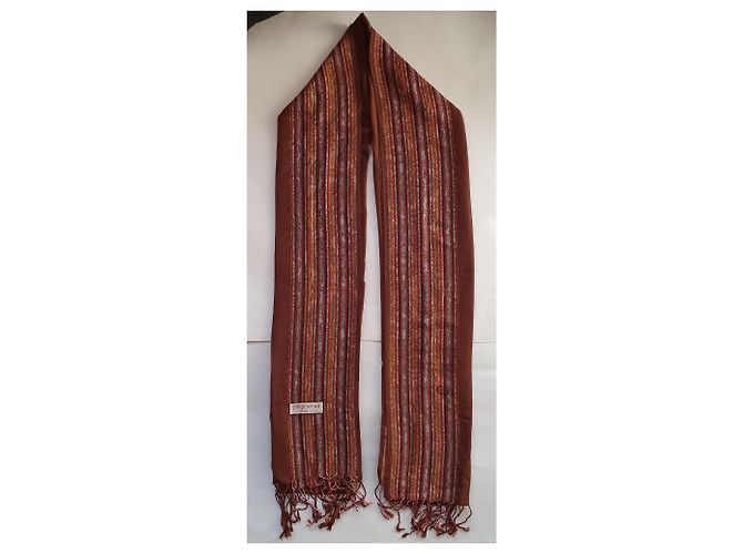 Autre Marque Pashmina und Seide Schal Mehrfarbig Mehrfarben - Ansicht 2