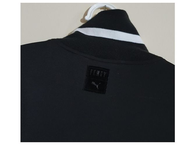 Fenty x Puma Tear Away Trainingsjacke Schwarz Weiß - Ansicht 3