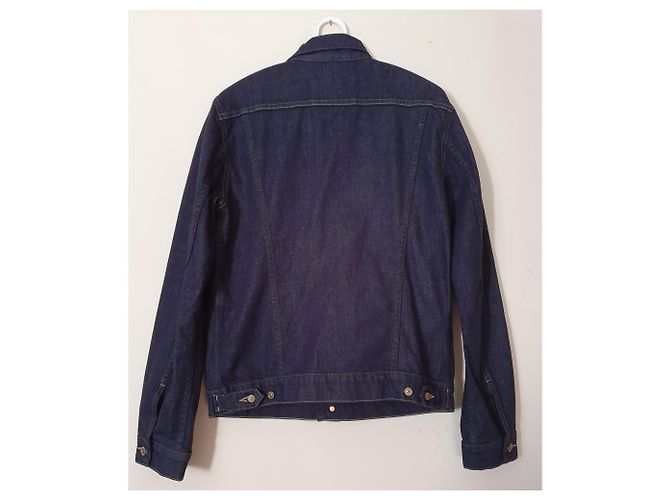 7 For All Mankind Chaqueta de mezclilla azul Azul marino - vista 3