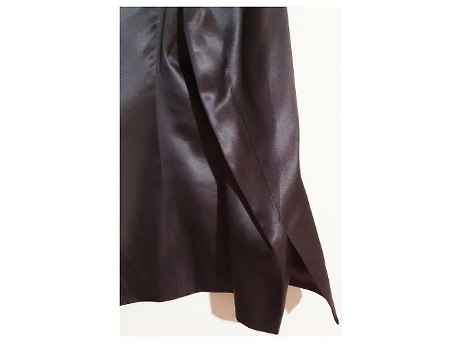 Autre Marque Blazer Pedro Del Hierro Marrone Seta e Viscosa - vista 3