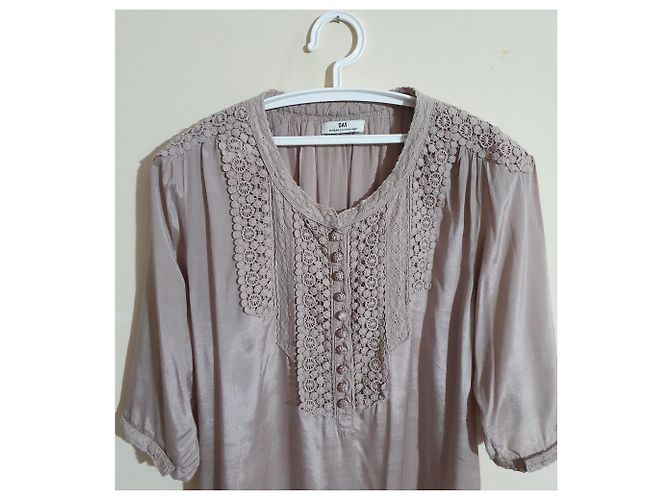 Day Birger & Mikkelsen Kleid Beige Viskose - Ansicht 2