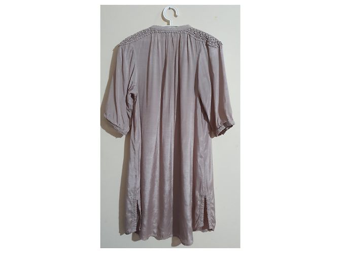 Day Birger & Mikkelsen Kleid Beige Viskose - Ansicht 3