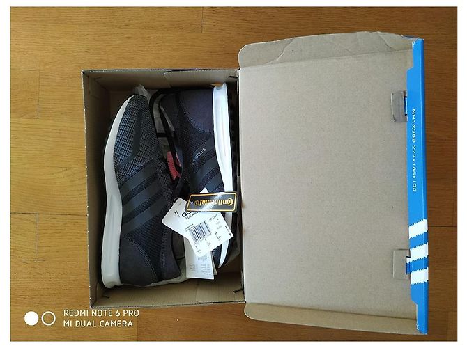 Adidas originali los angeles w Nero Grigio antracite - vista 4
