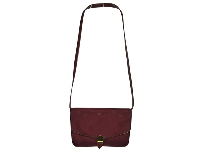 DIOR BORSA A SPALLA PER ASCIUGAMANI Rosso - vista 2